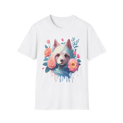 Dog Shirt Unisex Softstyle Cotton Tee Gildan 64000 With Animal Designs