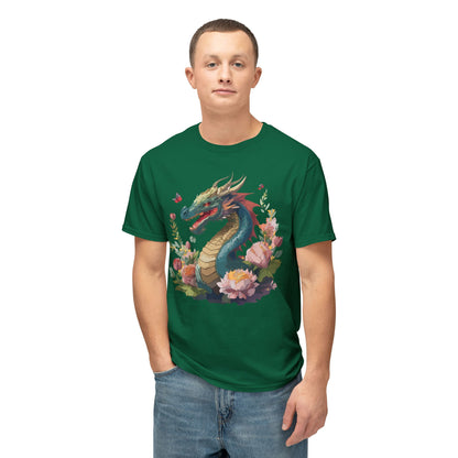 Dragon Art T Shirt Unisex Graphic Tee With Dragon Print HD Cotton
