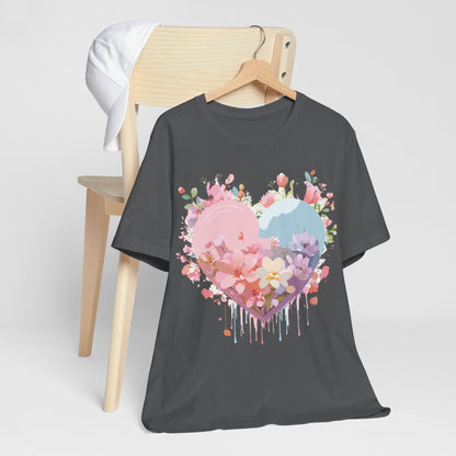 Natural Cotton Tee Shirt - Love Story Collection Printify