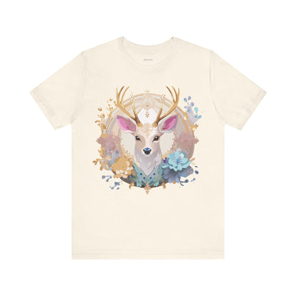 Natural Cotton Tee Shirt - Medallion Collection Printify