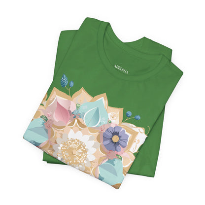 Natural Cotton Tee Shirt - Medallion Collection Printify