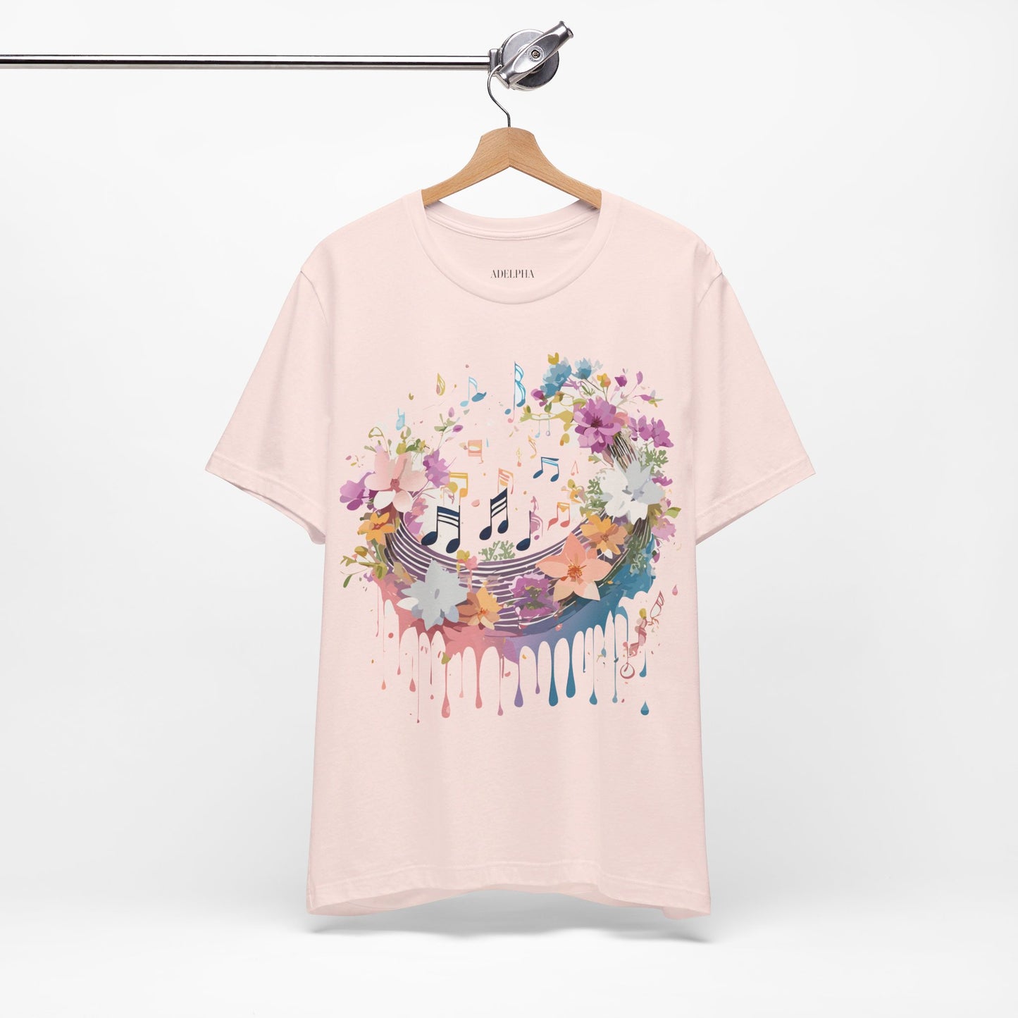 Natural Cotton Tee Shirt - Music collection