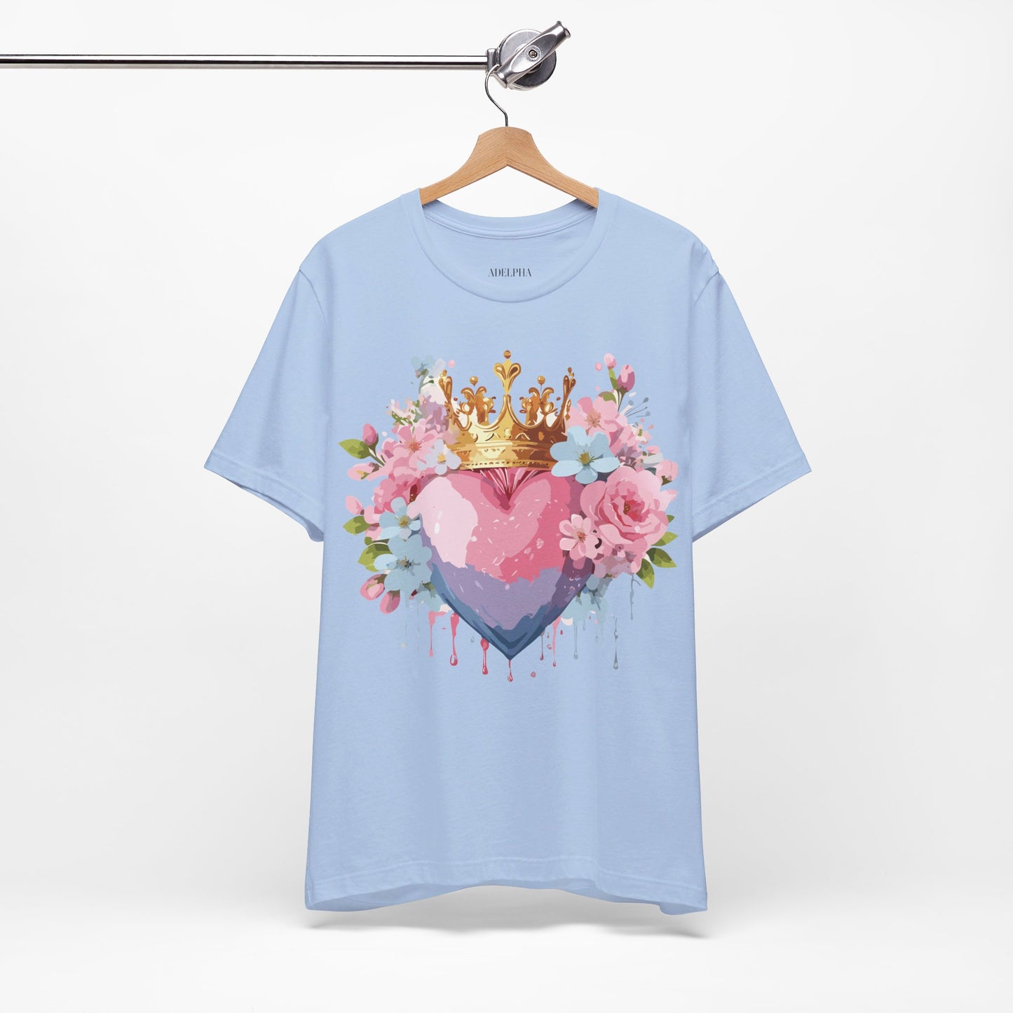 Natural Cotton Tee Shirt - Love story Collection