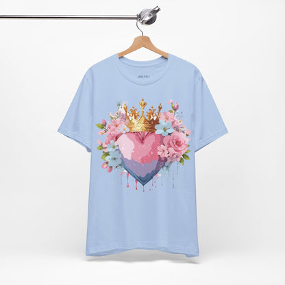 Natural Cotton Tee Shirt - Love story Collection Printify