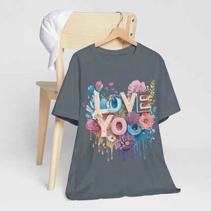 Natural Cotton Tee Shirt - Love Story Collection Printify