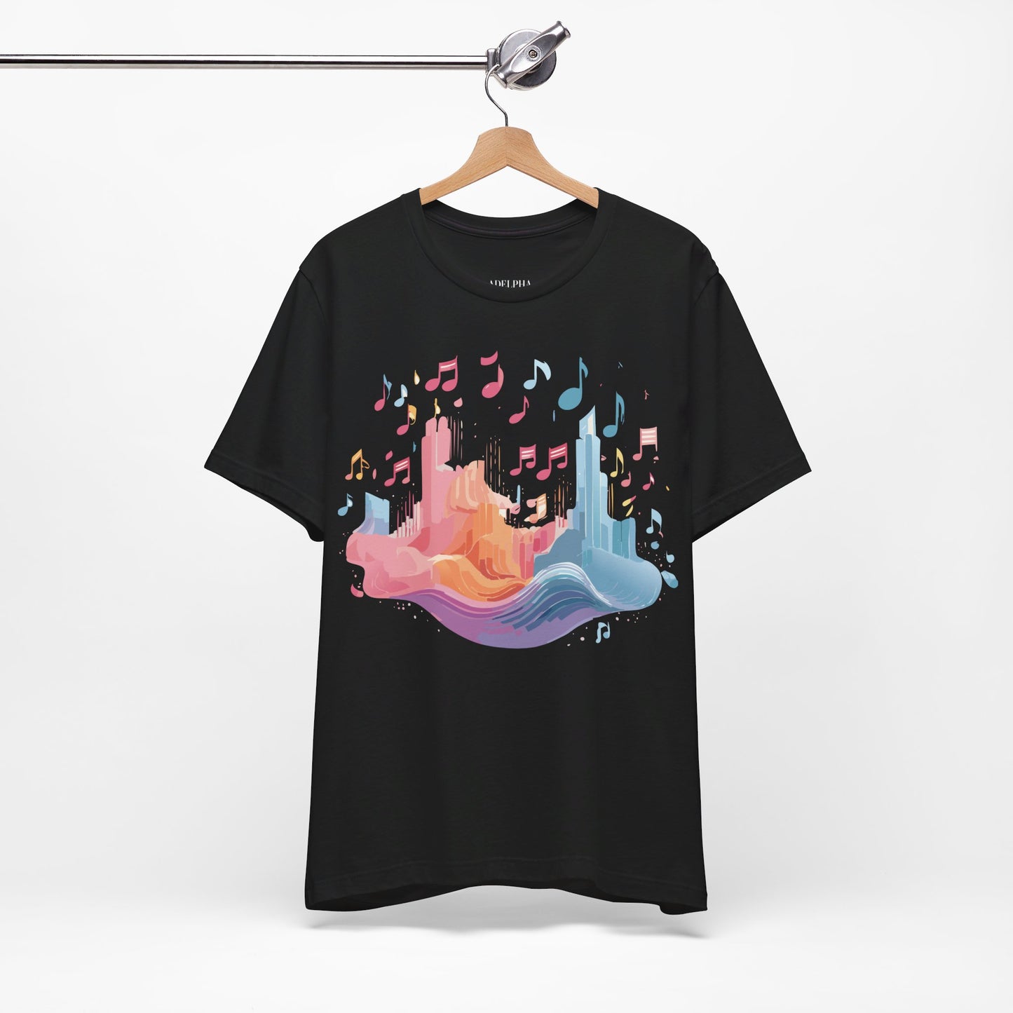 Natural Cotton Tee Shirt - Music Collection