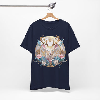 Natural Cotton Tee Shirt - Medallion Collection Printify