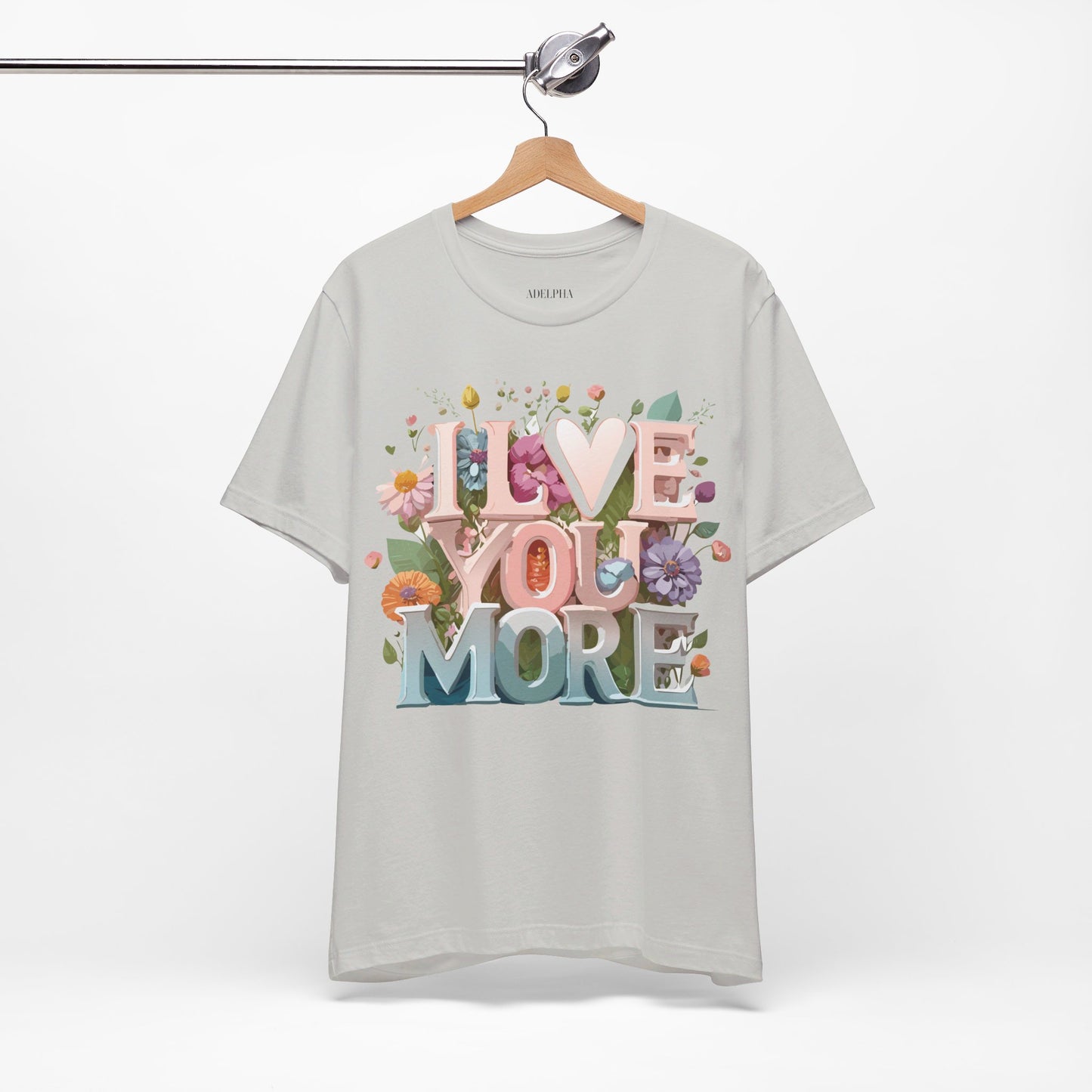 T-Shirt aus natürlicher Baumwolle – Love Story-Kollektion