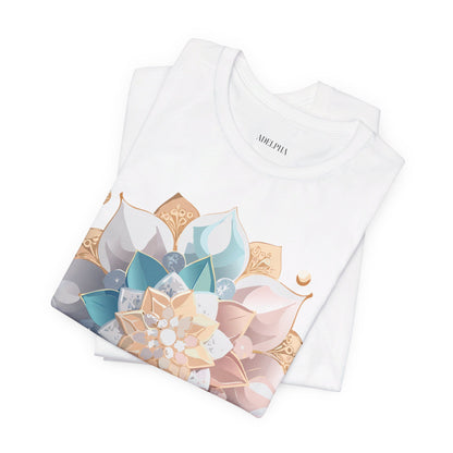 Natural Cotton Tee Shirt - Medallion Collection Printify