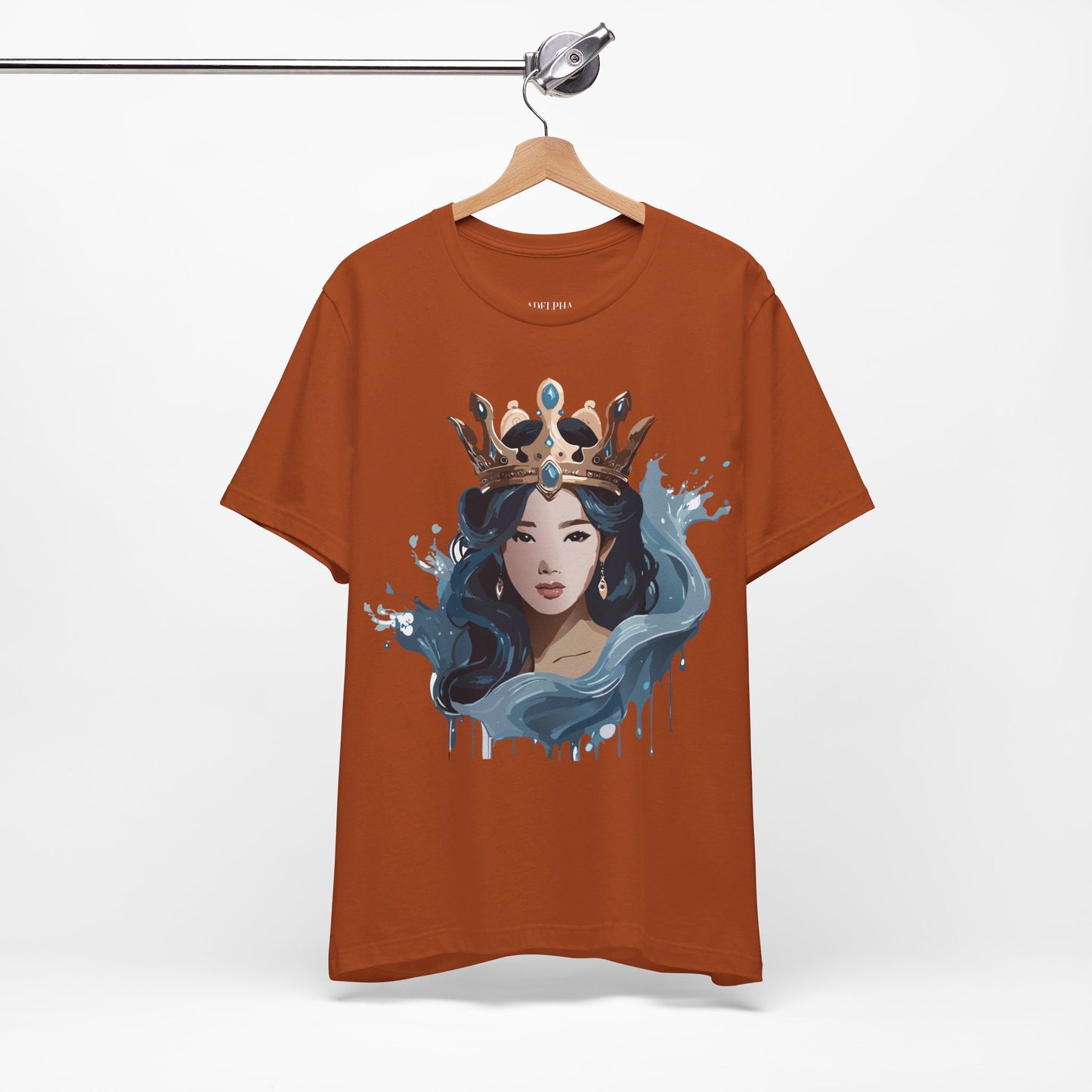 T-Shirt aus natürlicher Baumwolle – Queen Collection