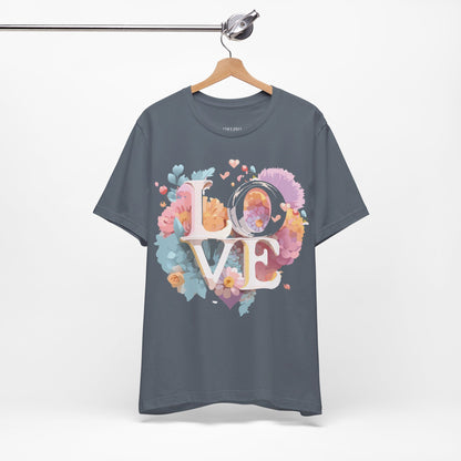 Natural Cotton Tee Shirt - Love Story Collection Printify
