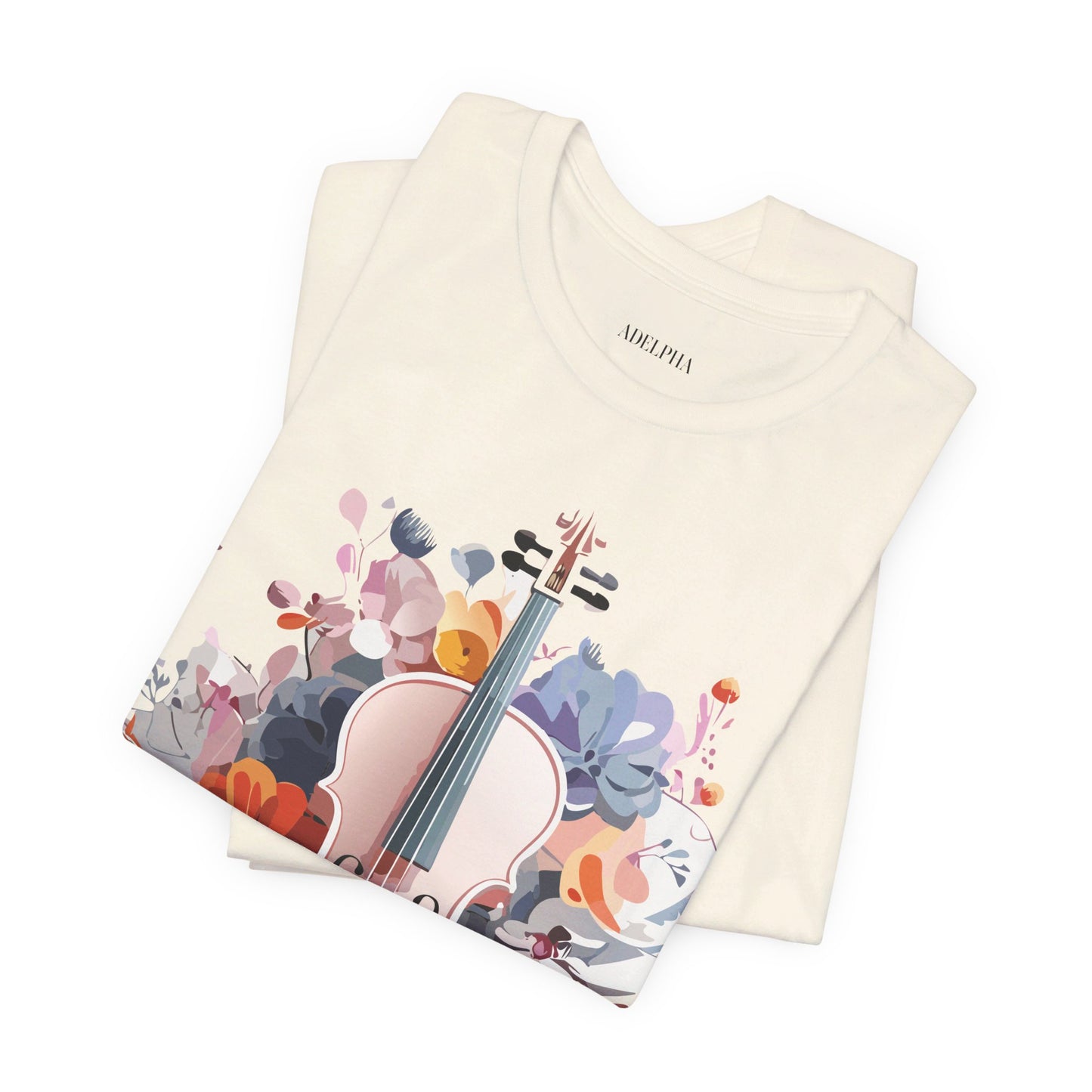 T-shirt en coton naturel - Collection Musique