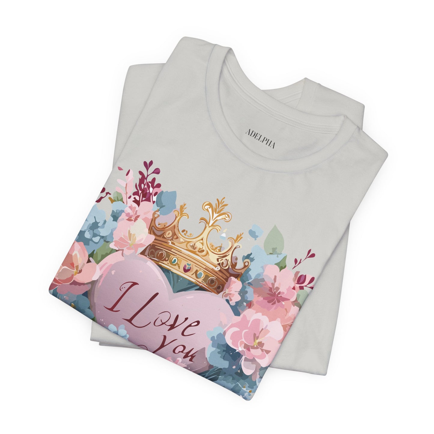 Natural Cotton Tee Shirt - Love story Collection