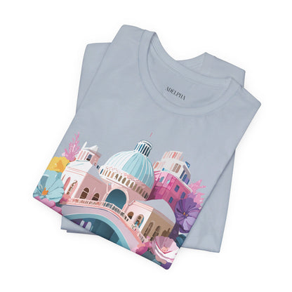 Natural Cotton Tee Shirt - Beautiful Places Collection - Venice Printify