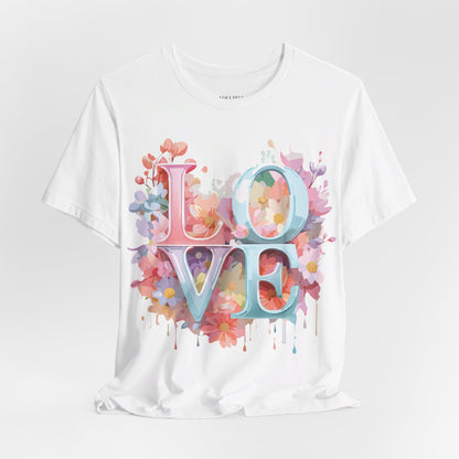 Natural Cotton Tee Shirt - Love story Collection Printify