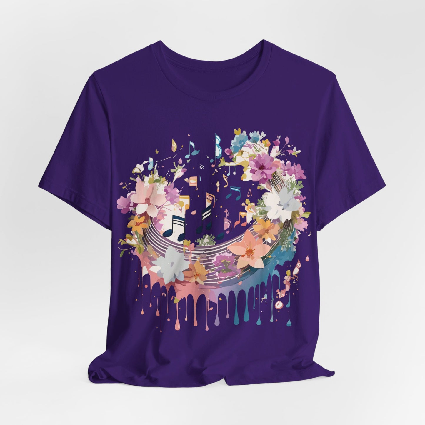 Natural Cotton Tee Shirt - Music Collection