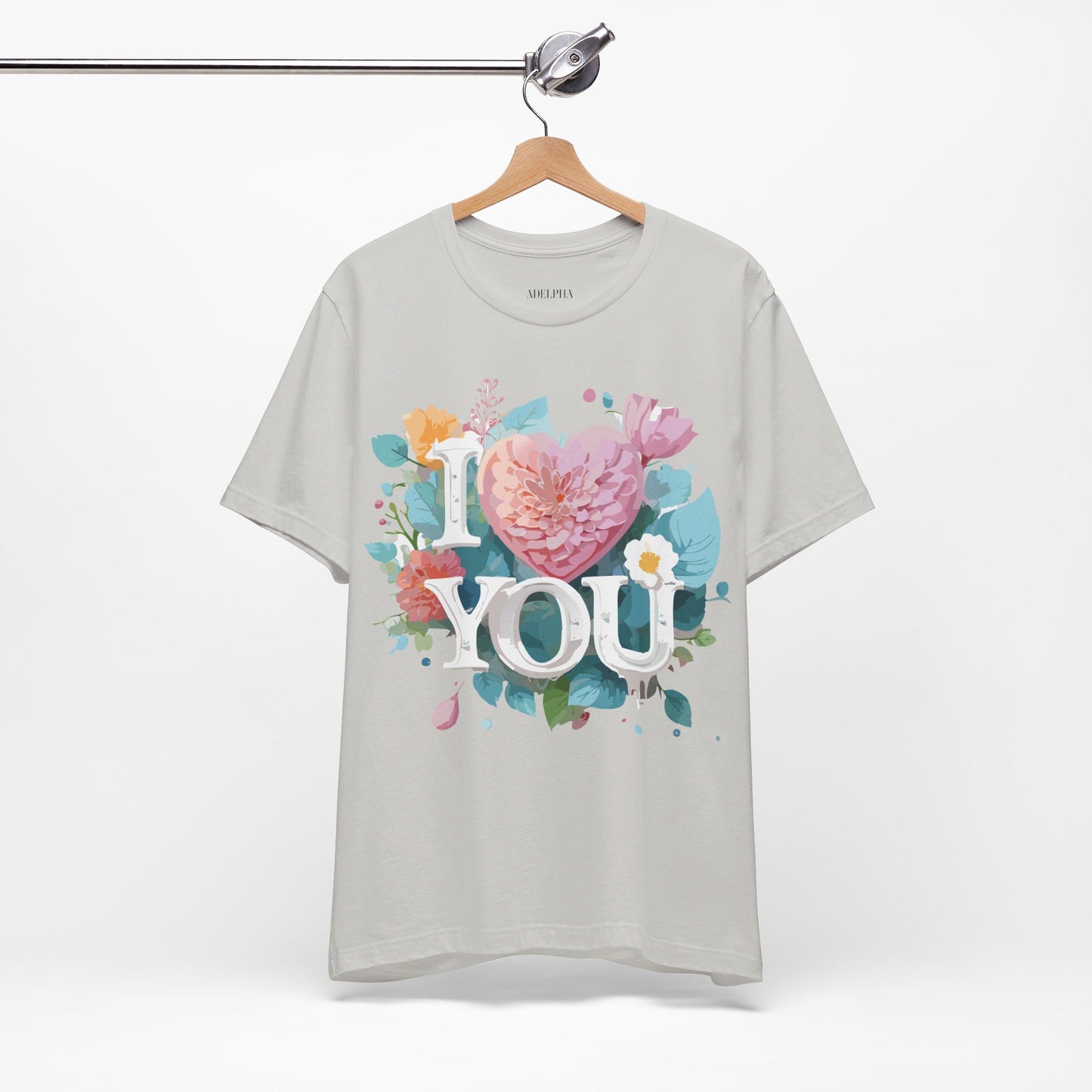 Natural Cotton Tee Shirt - Love story Collection