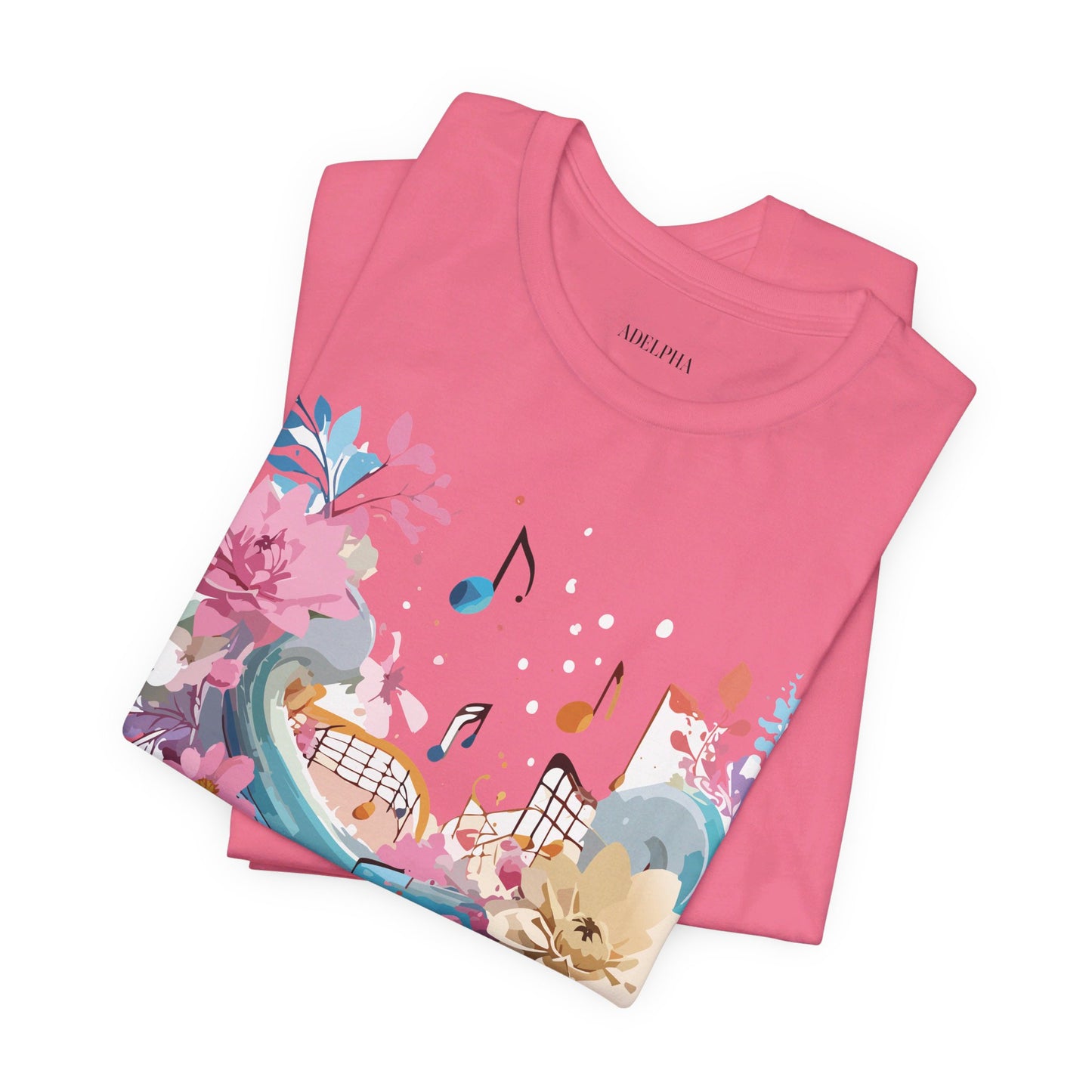 T-shirt en coton naturel - Collection Musique