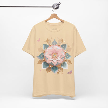 Natural Cotton Tee Shirt - Medallion Collection Printify