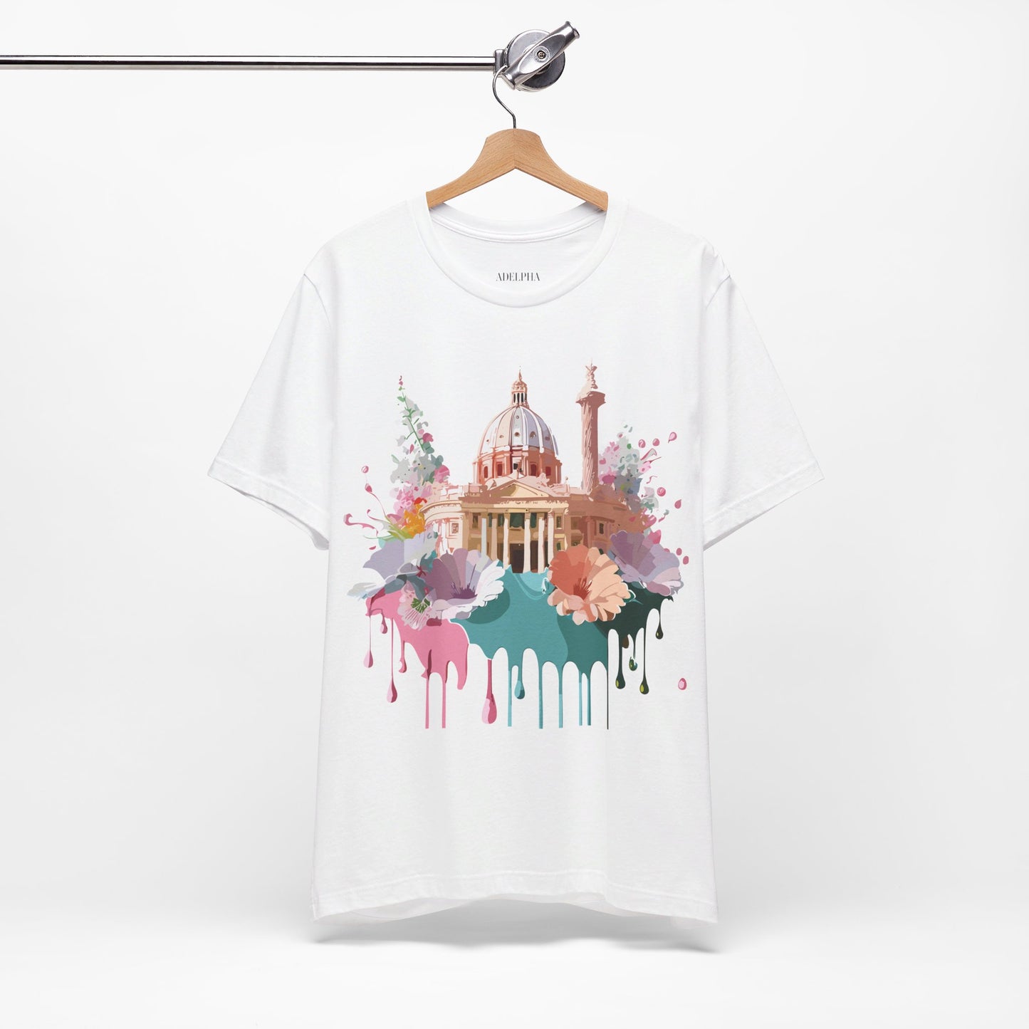 T-shirt en coton naturel - Collection Beautiful Places - Rome