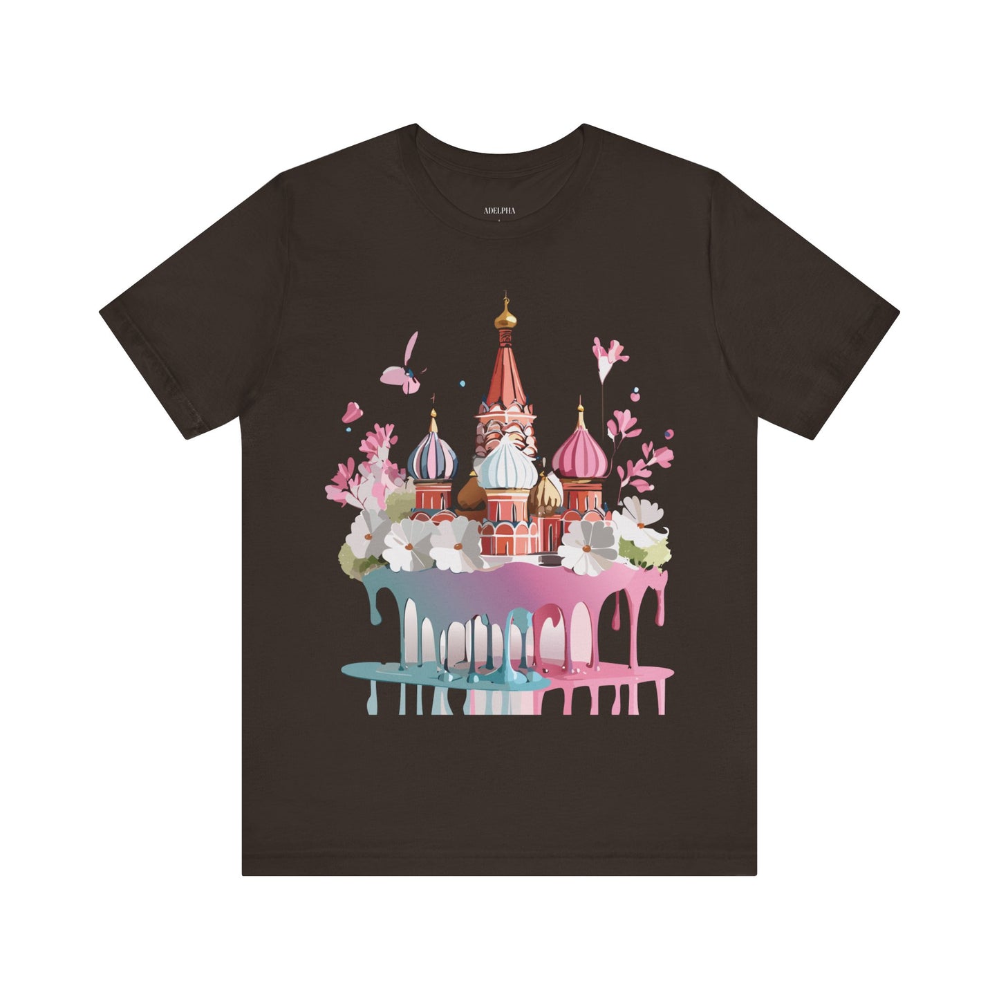 Natural Cotton Tee Shirt - Beautiful Places Collection - Moscow