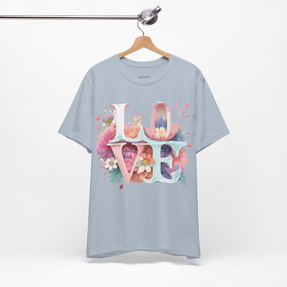 Natural Cotton Tee Shirt - Love story Collection Printify