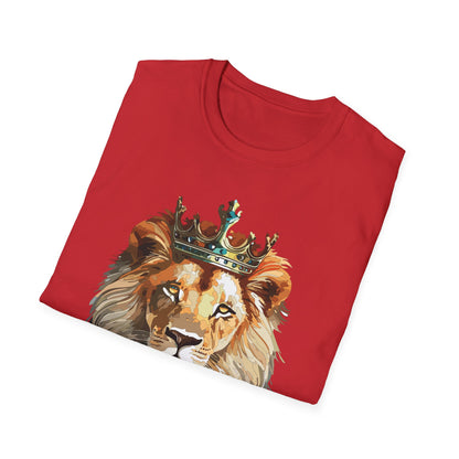 Lion Shirt Unisex Softstyle Tee Gildan 64000 100 Percent Ring Spun Cotton