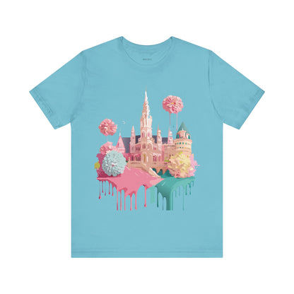 Natural Cotton Tee Shirt - Beautiful Places Collection - Vienna Printify