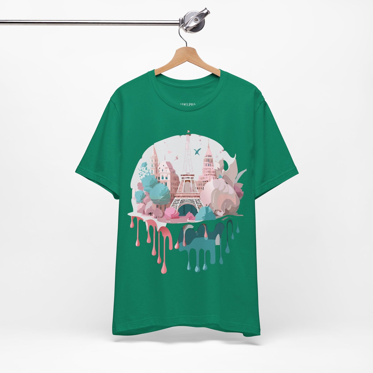 T-shirt en coton naturel - Collection Beautiful Places - Paris