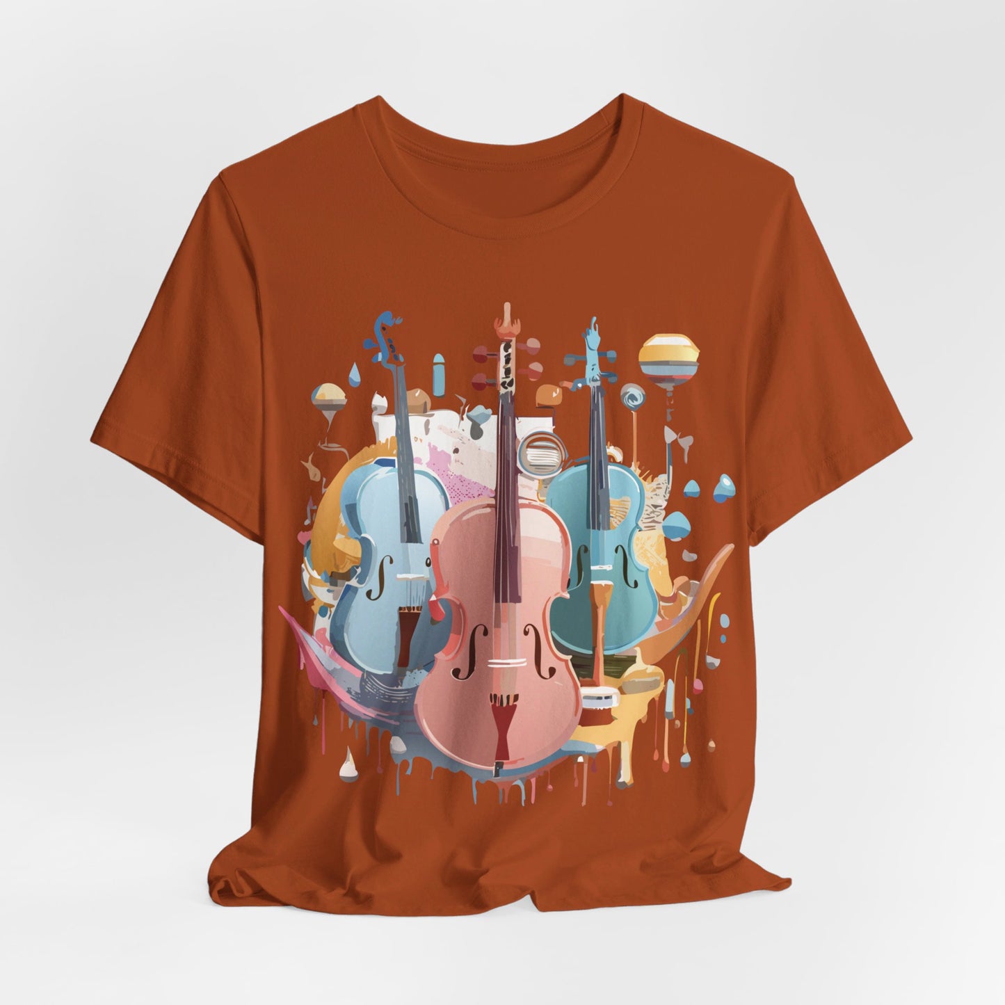 T-shirt en coton naturel - Collection Musique