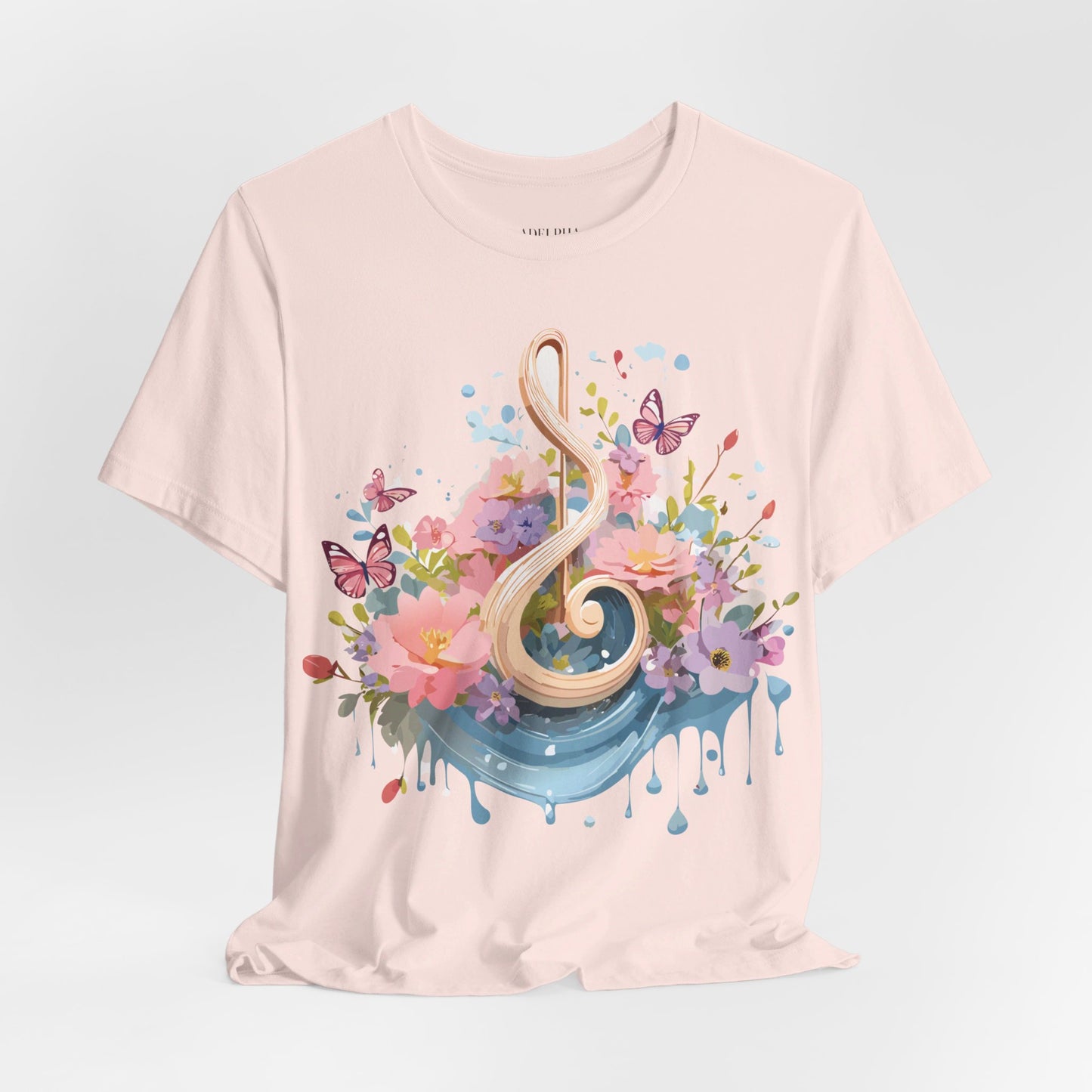 T-shirt en coton naturel - Collection Musique