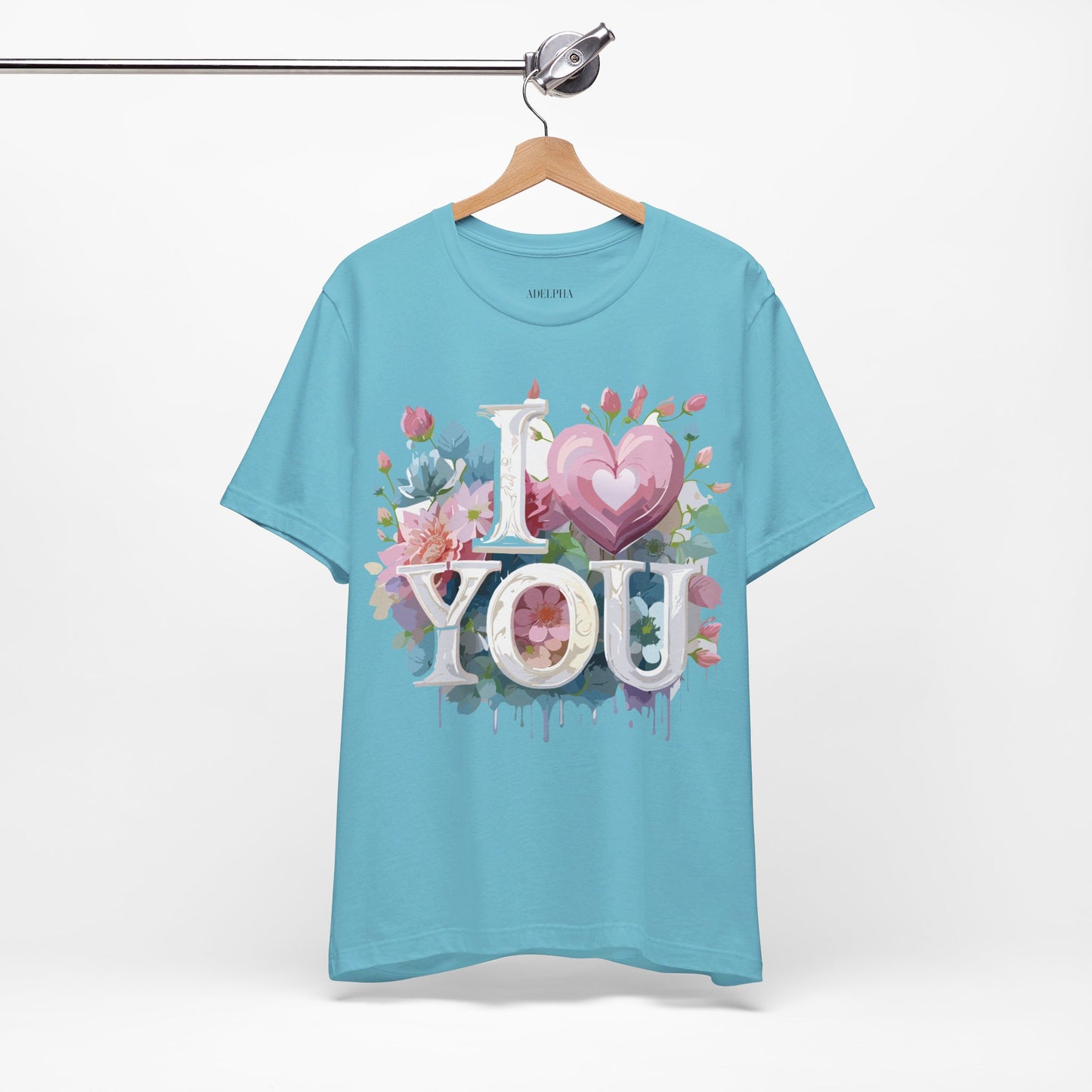 Natural Cotton Tee Shirt - Love story Collection