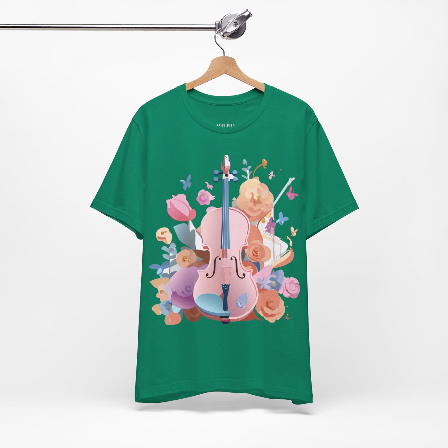 T-shirt en coton naturel - Collection Musique