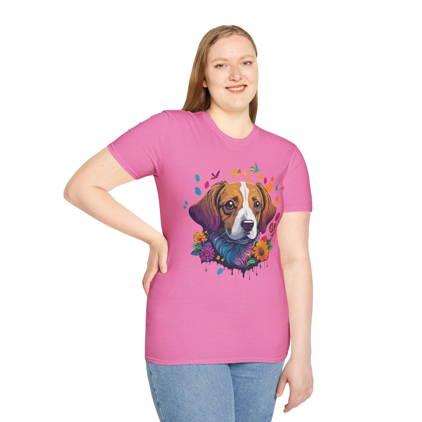 Dog Shirt, Shirt with Dog, Animal Tee, Shirt with Animals