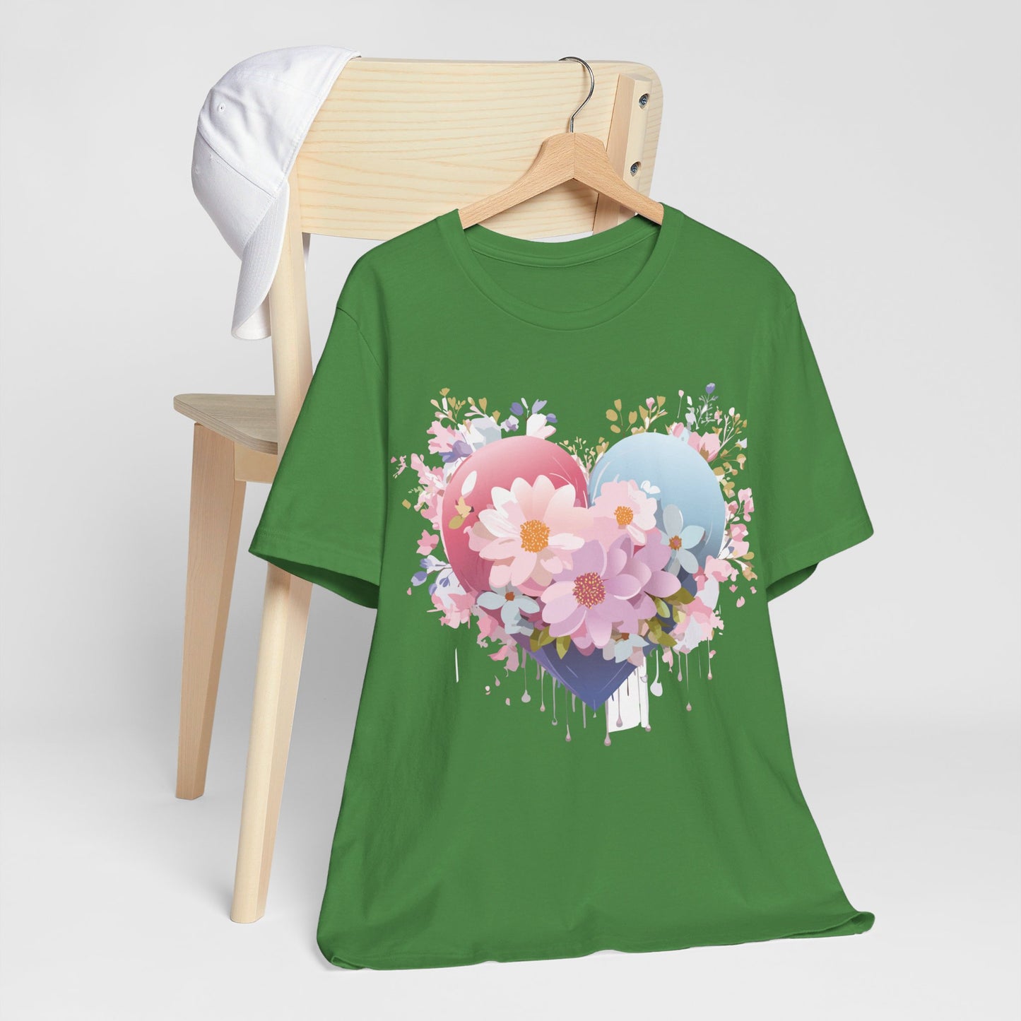 T-Shirt aus natürlicher Baumwolle – Love Story Collection