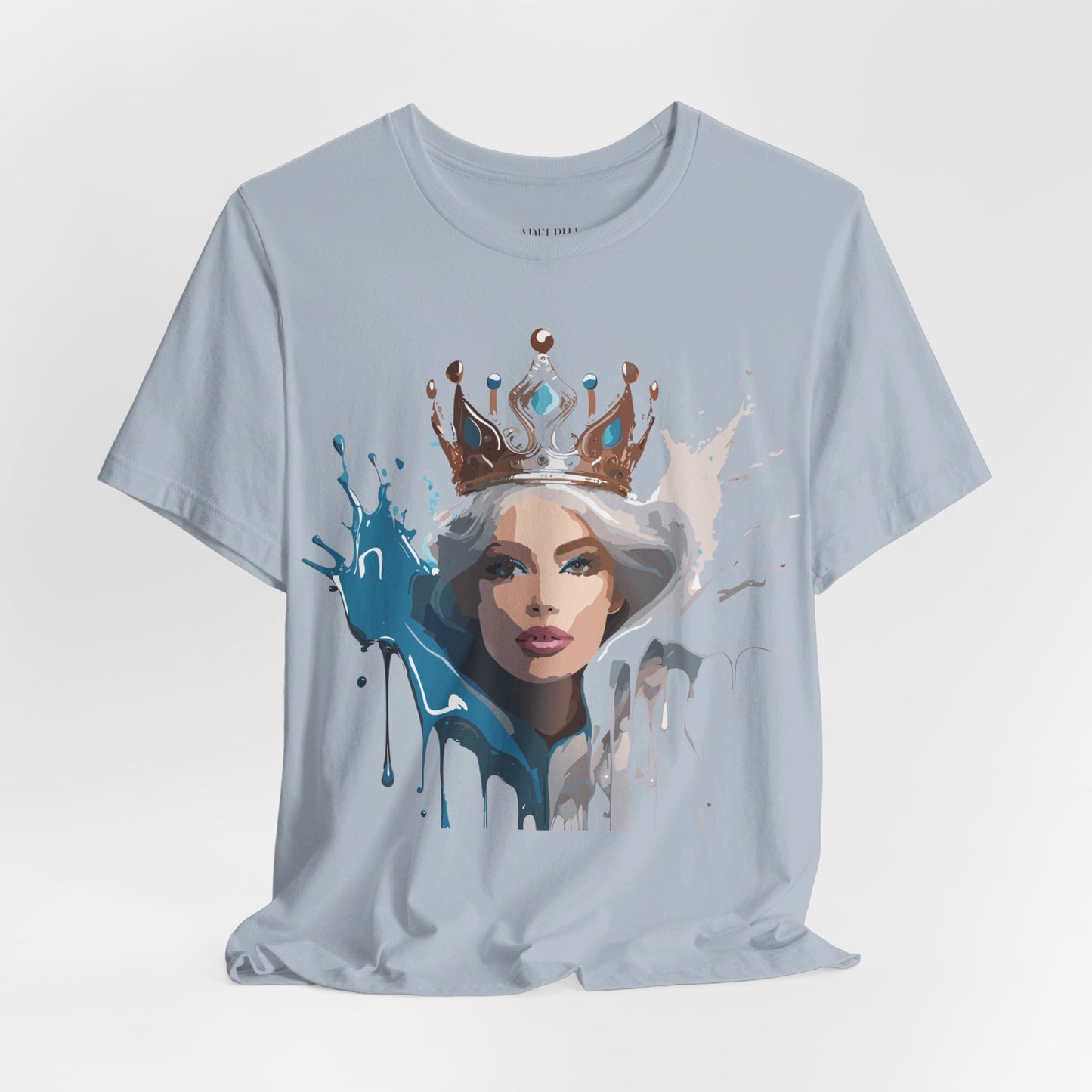 T-Shirt aus natürlicher Baumwolle – Queen Collection