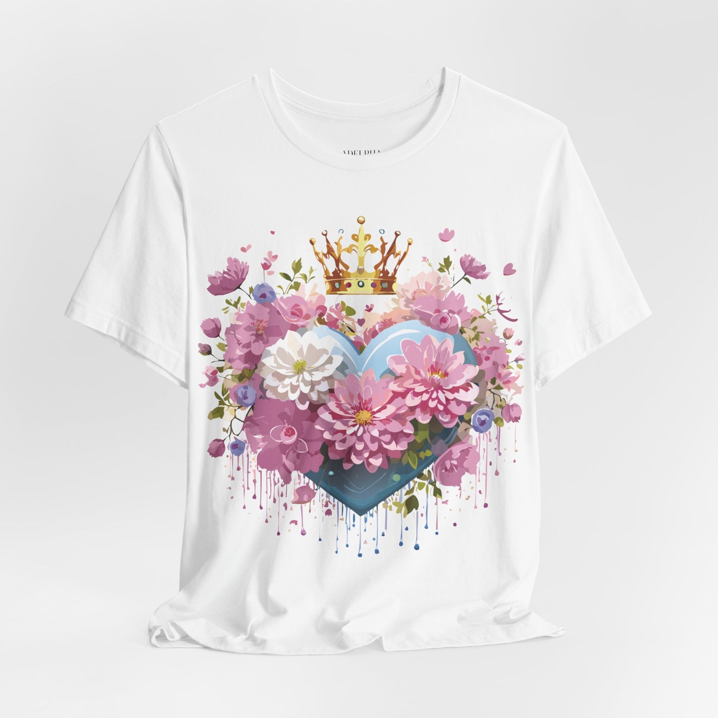 Natural Cotton Tee Shirt - Love story Collection