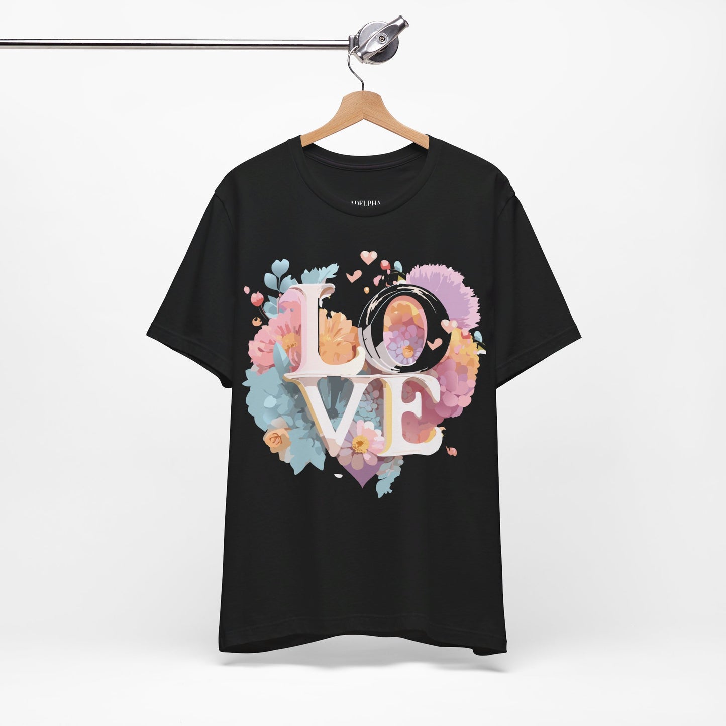 T-Shirt aus natürlicher Baumwolle – Love Story Collection