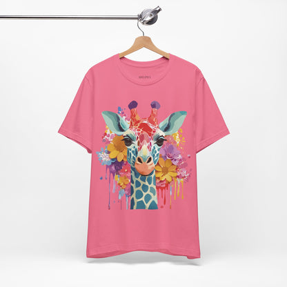 Shirt with Animals | Giraffe Printify