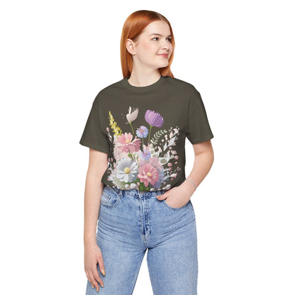 Shirt with Flowers | Floral shirt | Flowers shirt Printify