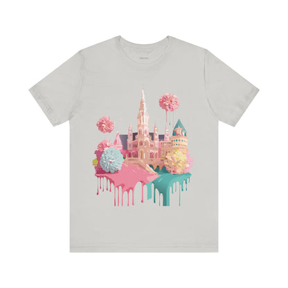 Natural Cotton Tee Shirt - Beautiful Places Collection - Vienna Printify