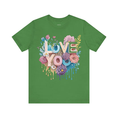 Natural Cotton Tee Shirt - Love Story Collection Printify
