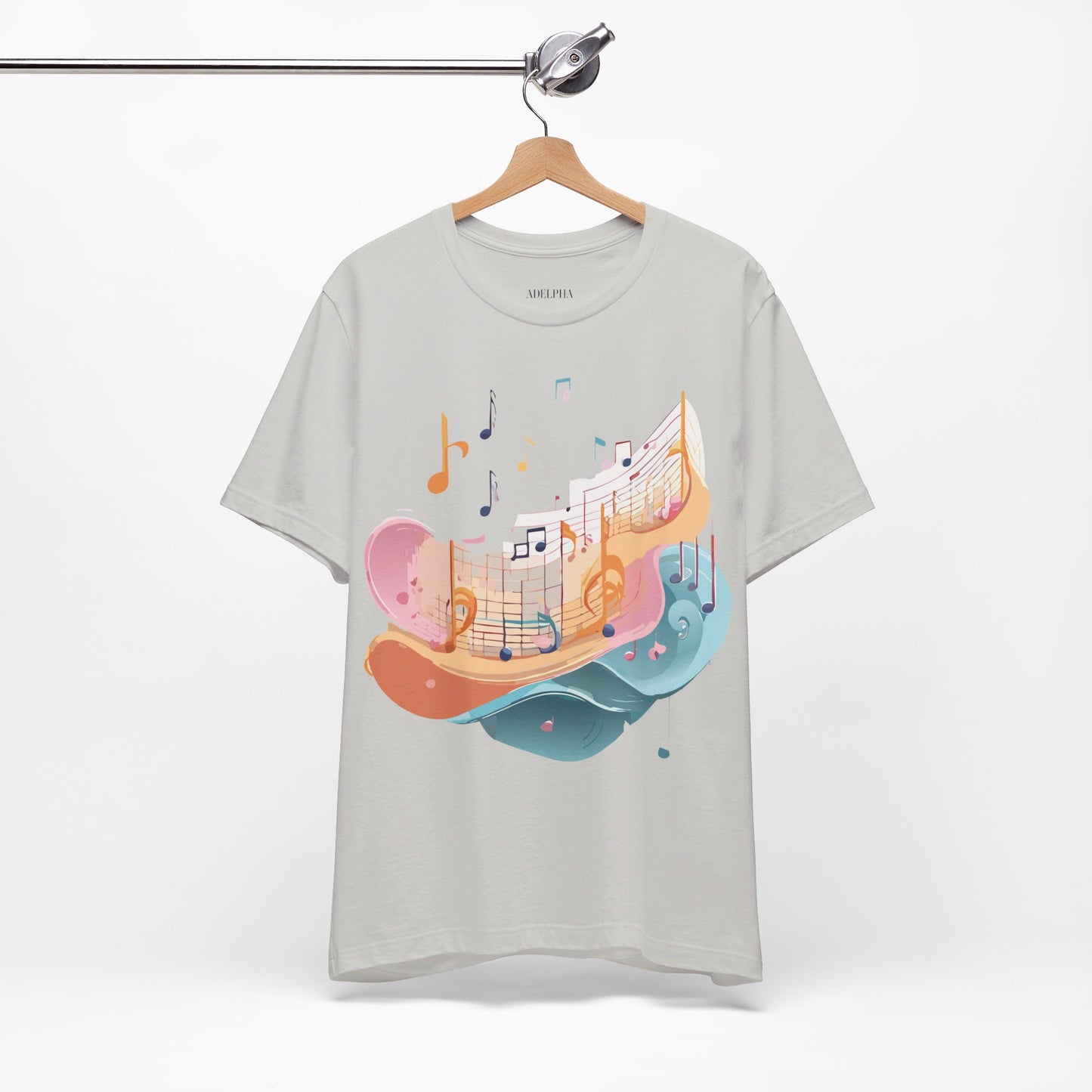 T-shirt en coton naturel - Collection Musique