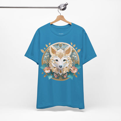 Natural Cotton Tee Shirt - Medallion Collection Printify