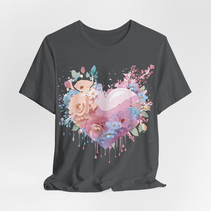 Natural Cotton Tee Shirt - Love Story Collection Printify