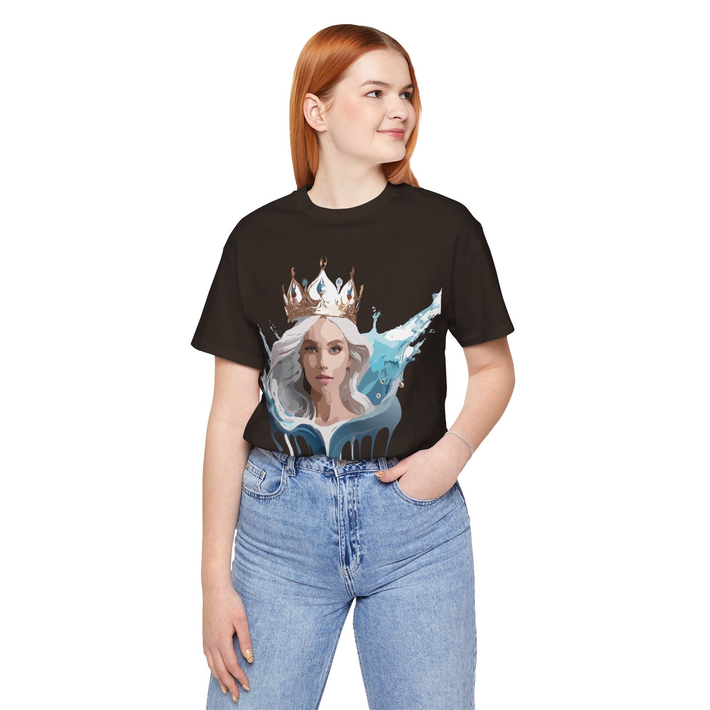 Natural Cotton Tee Shirt - Queen Collection