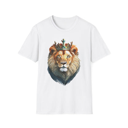 Lion Shirt Unisex Softstyle Tee Gildan 64000 100 Percent Ring Spun Cotton