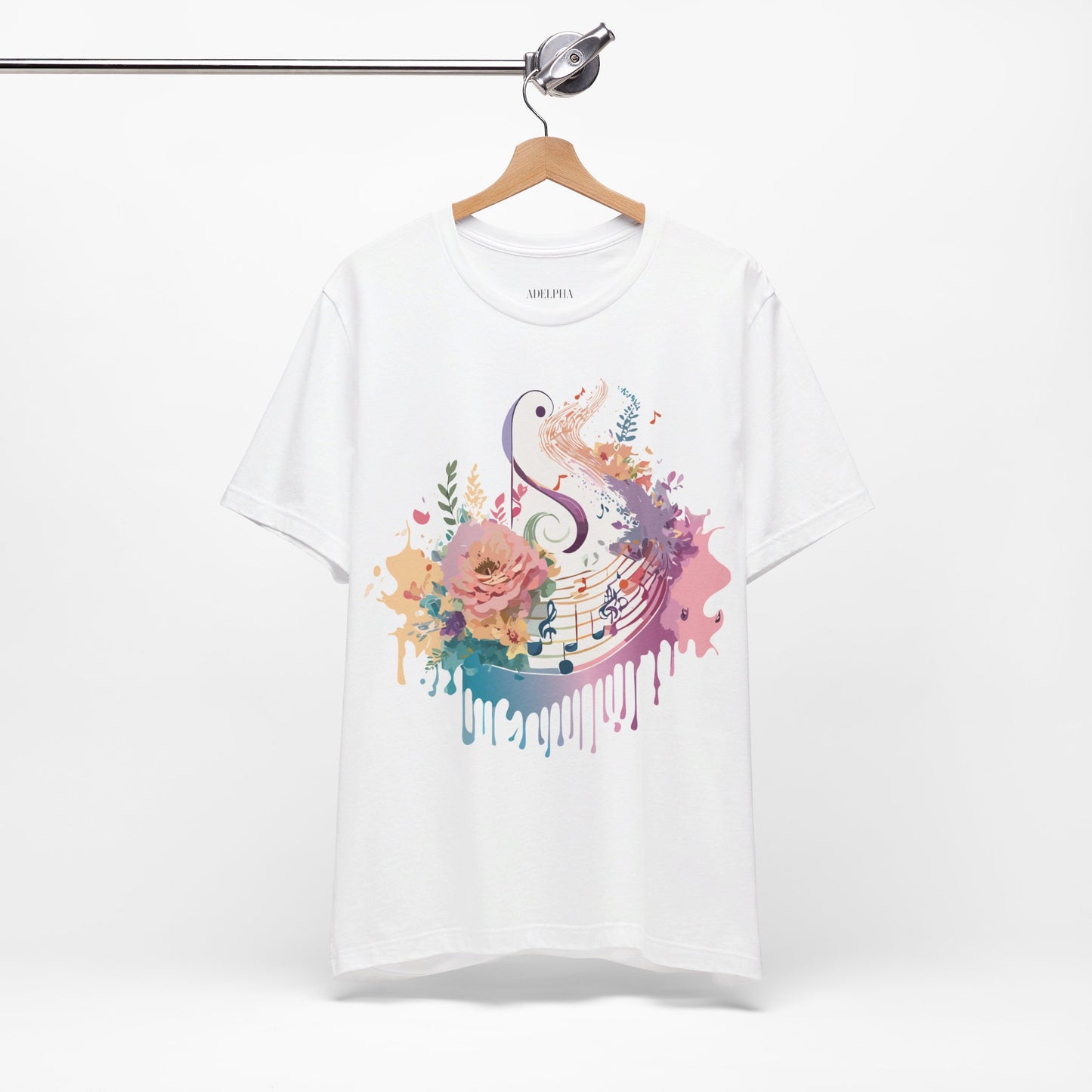 T-shirt en coton naturel - Collection Musique