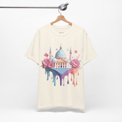 Natural Cotton Tee Shirt - Beautiful Places Collection - Venice Printify