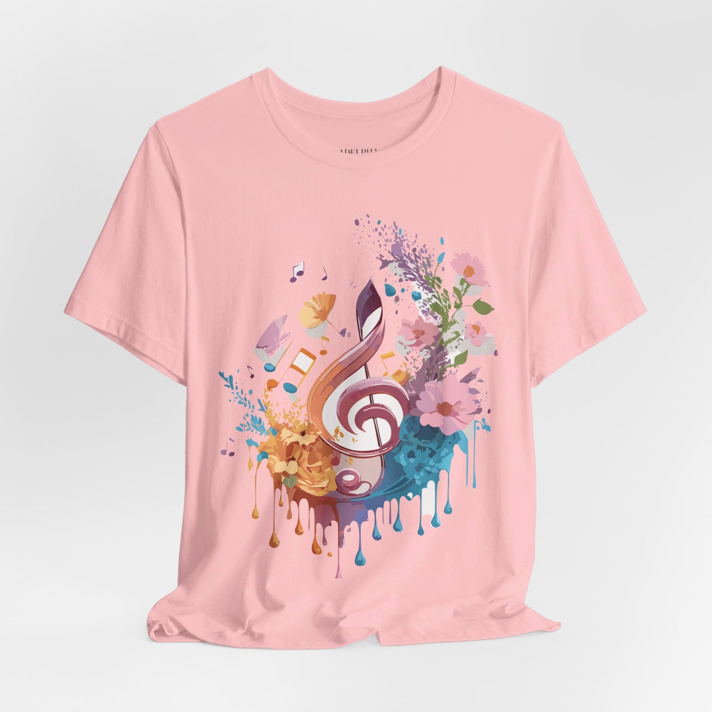 T-shirt en coton naturel - Collection Musique